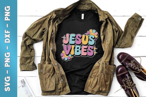 Jesus Vibes Retro Daisy Church SVG Review