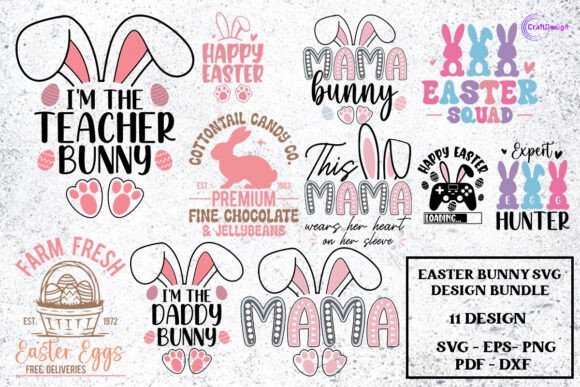 Retro Easter Bunny SVG Bundle Review