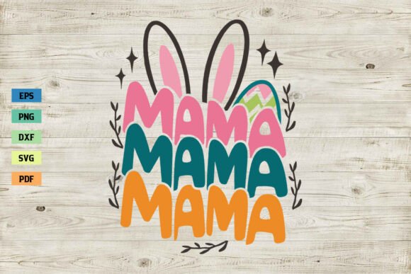 Retro Easter Mama SVG Bunny Review