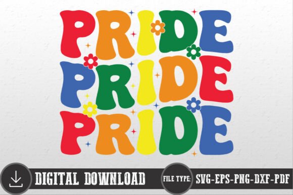 Retro Pride Month SVG LGBT Pride SVG PNG