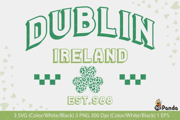 Retro St.Patrick’s Day SVG PNG Design Review