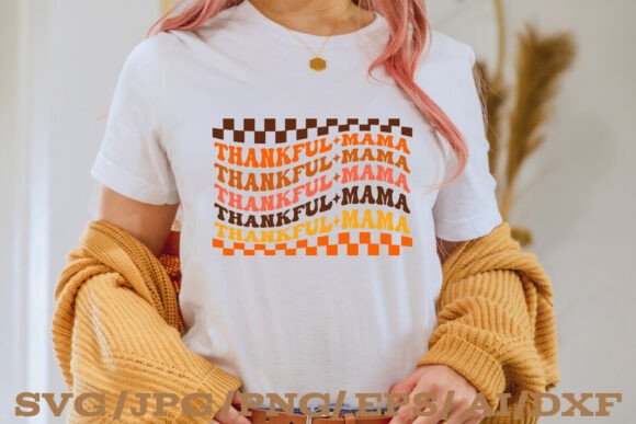 Retro Thankful Mama SVG Review