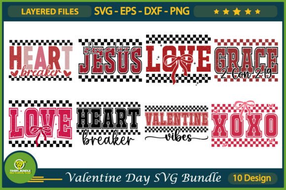 Retro Valentine Day SVG PNG Bundle Review
