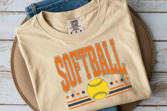 Retro Varsity Softball SVG PNG Svg Review