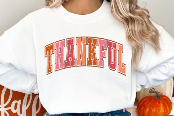 Retro Varsity Thankful SVG PNG Review