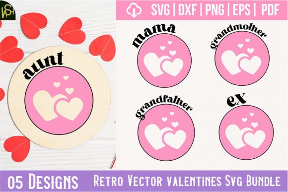 Retro Vector Valentines Svg Bundle Free Review