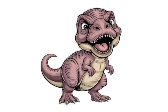 Reviewing Funny Retro Dinosaur Illustration SVG for Embroidery