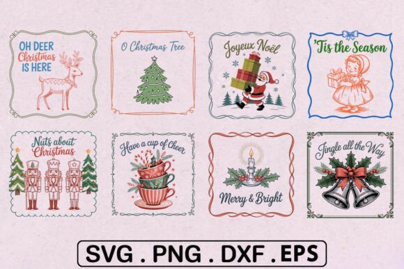 Vintage Christmas SVG Bundle Review